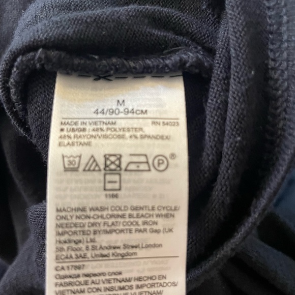 Banana Republic Navy Sweater Size M - Picture 5 of 5